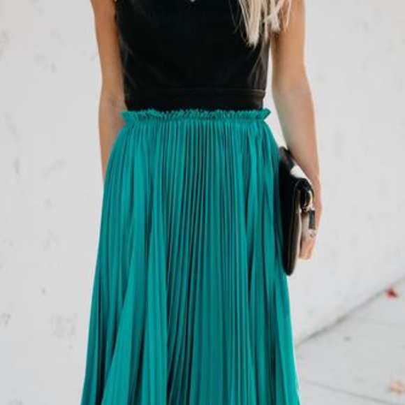 Vici Collection Faux Leather Strapless Maxi Gown - Picture 3 of 7